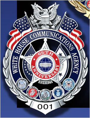 The White House Communications Agency Badge