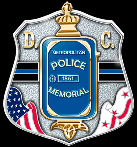 DC Metropolitan Police Department Memorial Badge