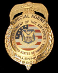 AFOSI Mini Badge Lapel Pin