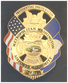 Metro Washington Airports Authority Badge