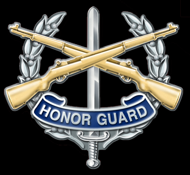 Crossed Rifles Honor Guard Insignia
