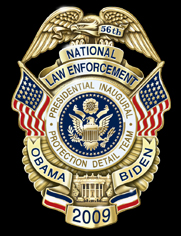 NLEOMF 56th Presidential Inaugural Commemorative Badge